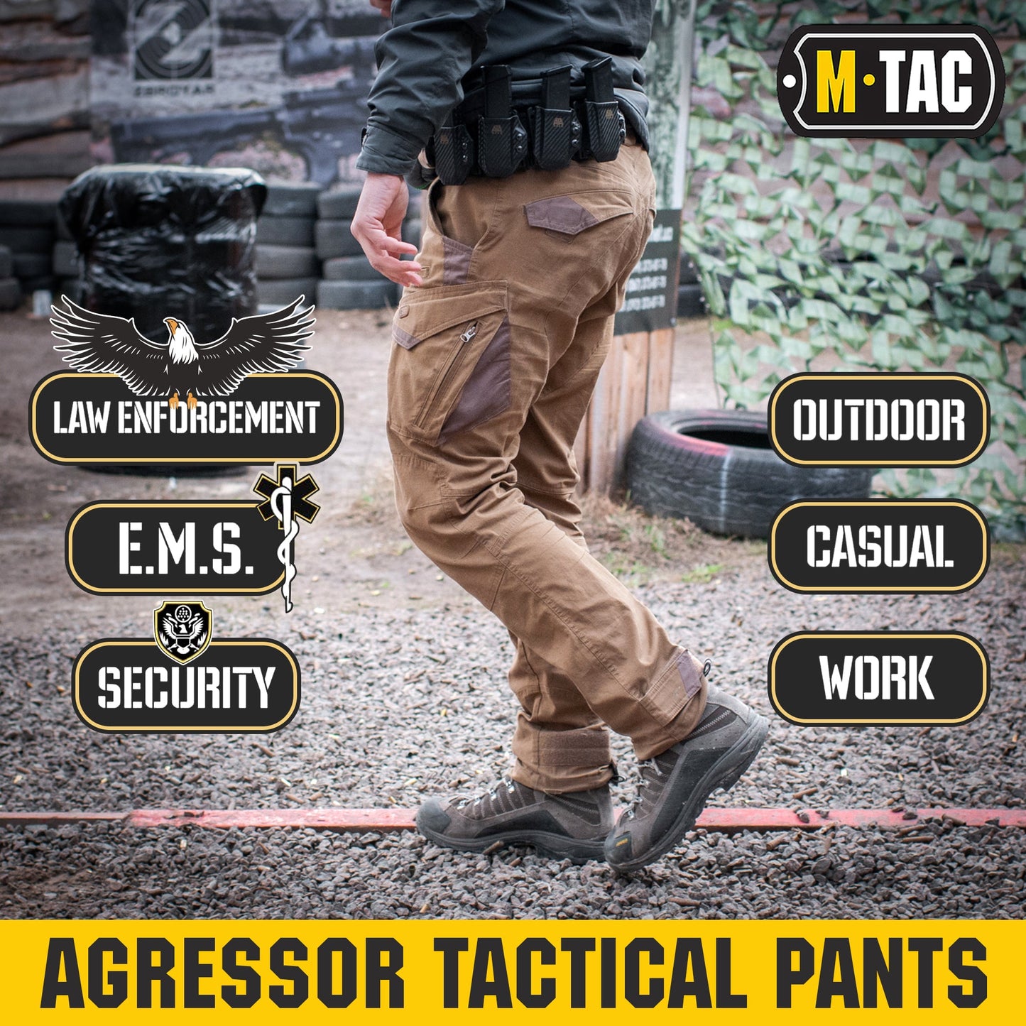 M-Tac Tactical Pants | Aggressor Gen.II Flex