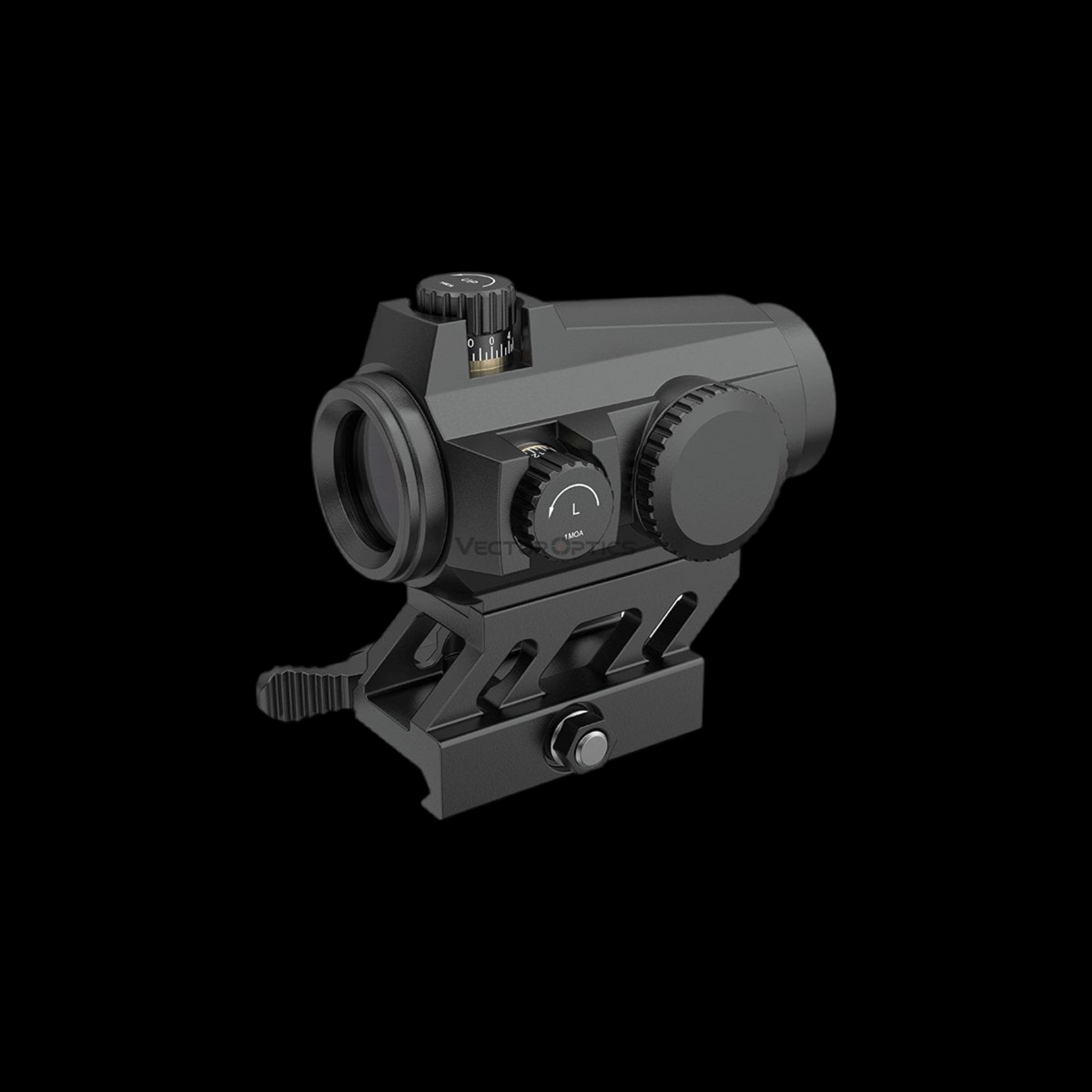Maverick-II Plus | 1x22 Solar Red Dot Sight – Dual Reticle