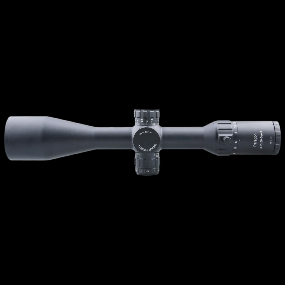 Paragon 3–15x50SFP GenII | Compact Tactical Rifle Scope