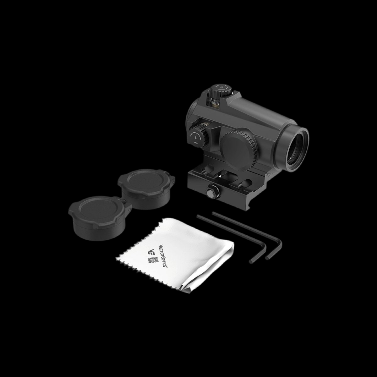 Maverick-II Plus | 1x22 Solar Red Dot Sight – Dual Reticle