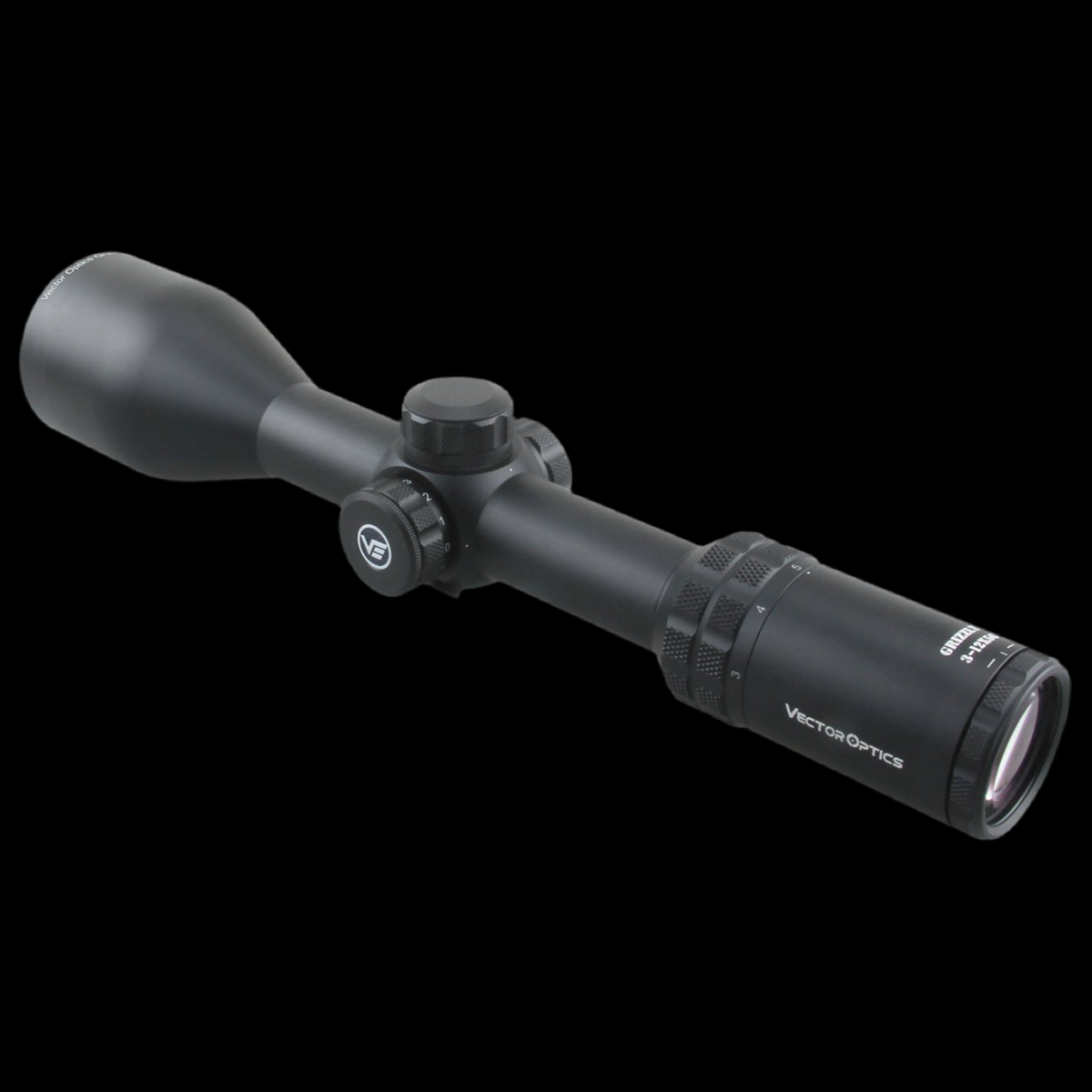 Grizzly 3–12x56 Pro Fiber | Long Range Tactical Riflescope