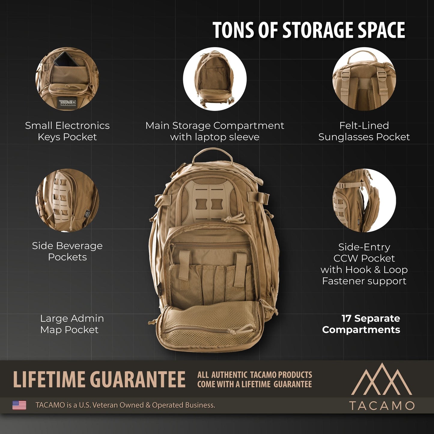 GH35 | 35L Tactical Backpack | Built to Move
