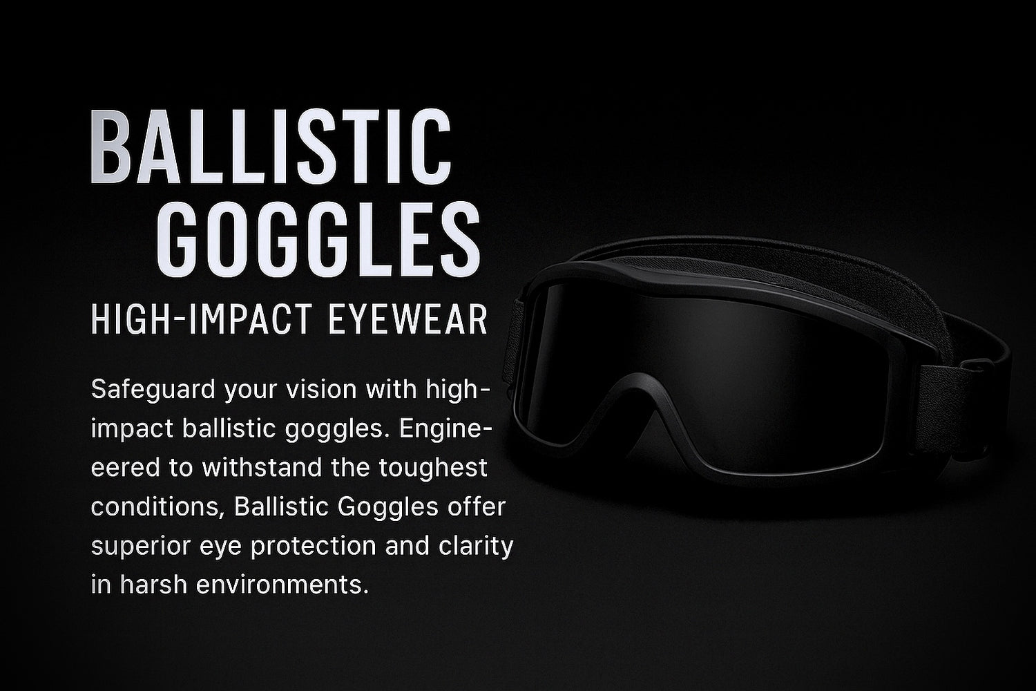 Ballistic Goggles | Eye Protection