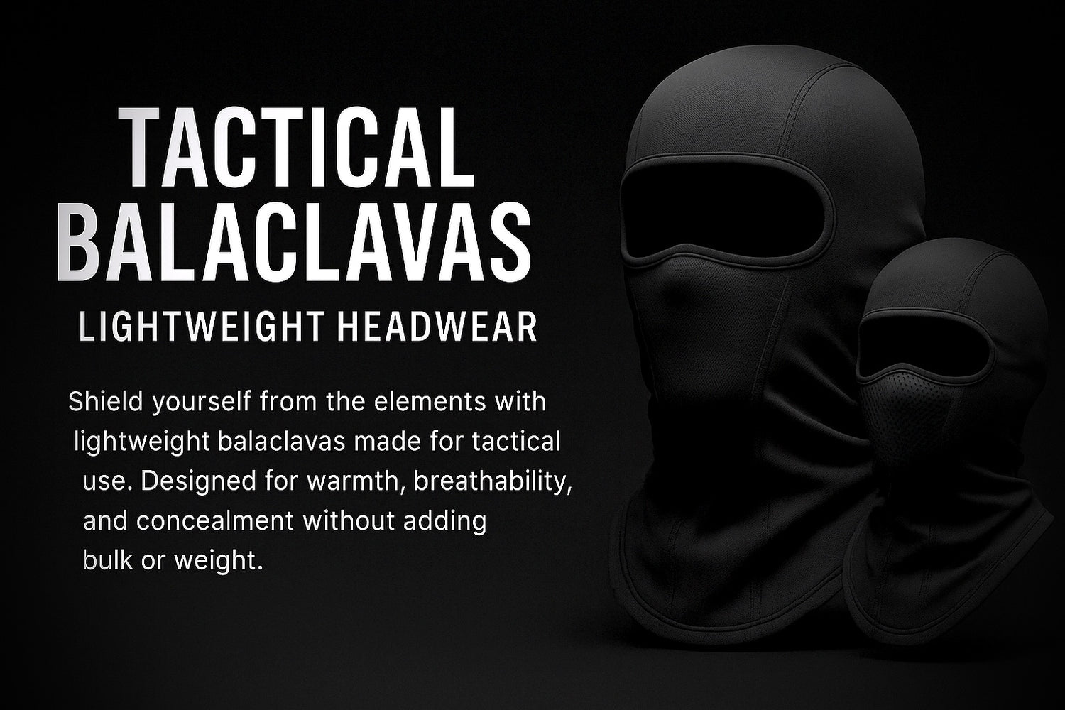 Tactical Balaclavas | Full Head Cover