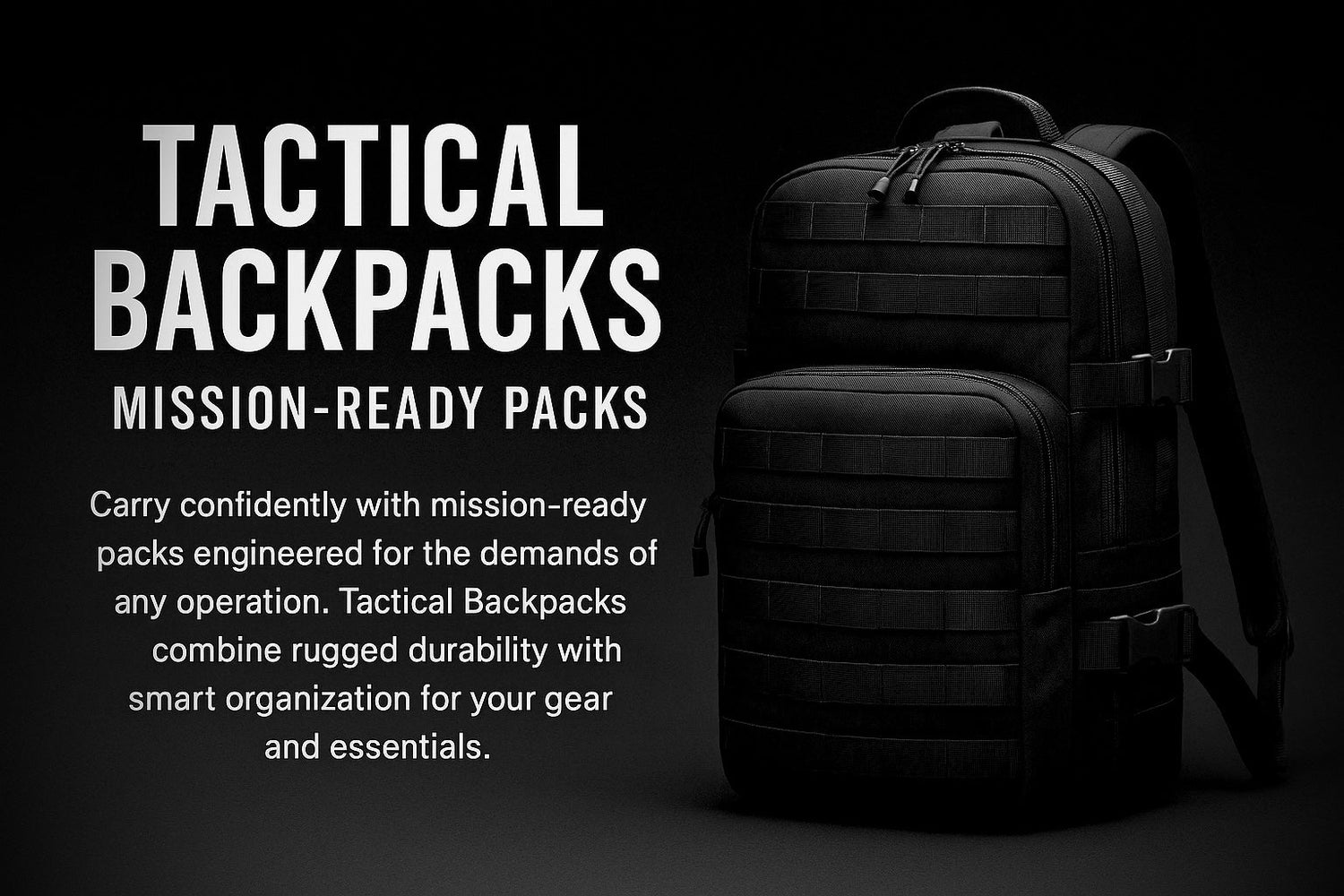 Tactical Backpacks | Mission-Ready Packs