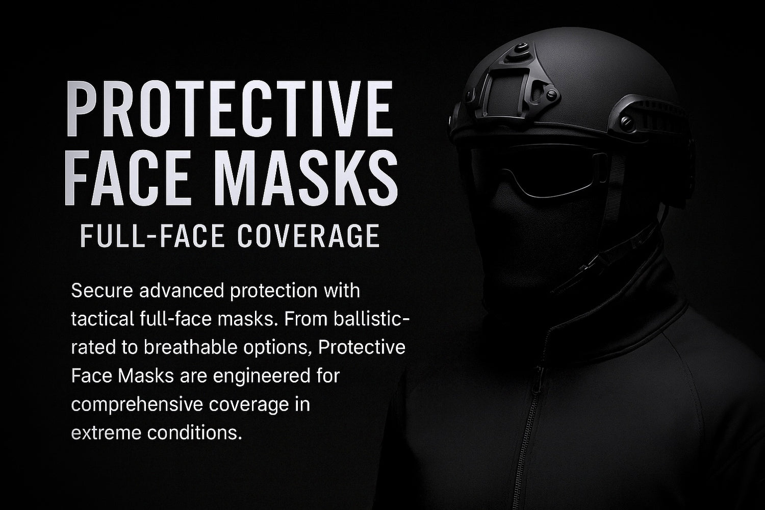 Protective Face Masks | Full-Face Coverage