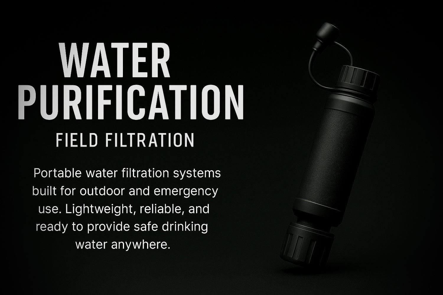 Water Purification | Field Filtration