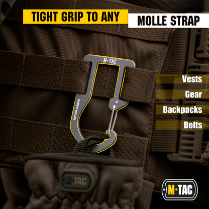 M-Tac Aluminum Carabiner for Backpack Molle