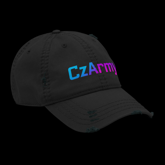 CzArmy™ Distressed Tactical Hat | Cyberpunk 2 Edition