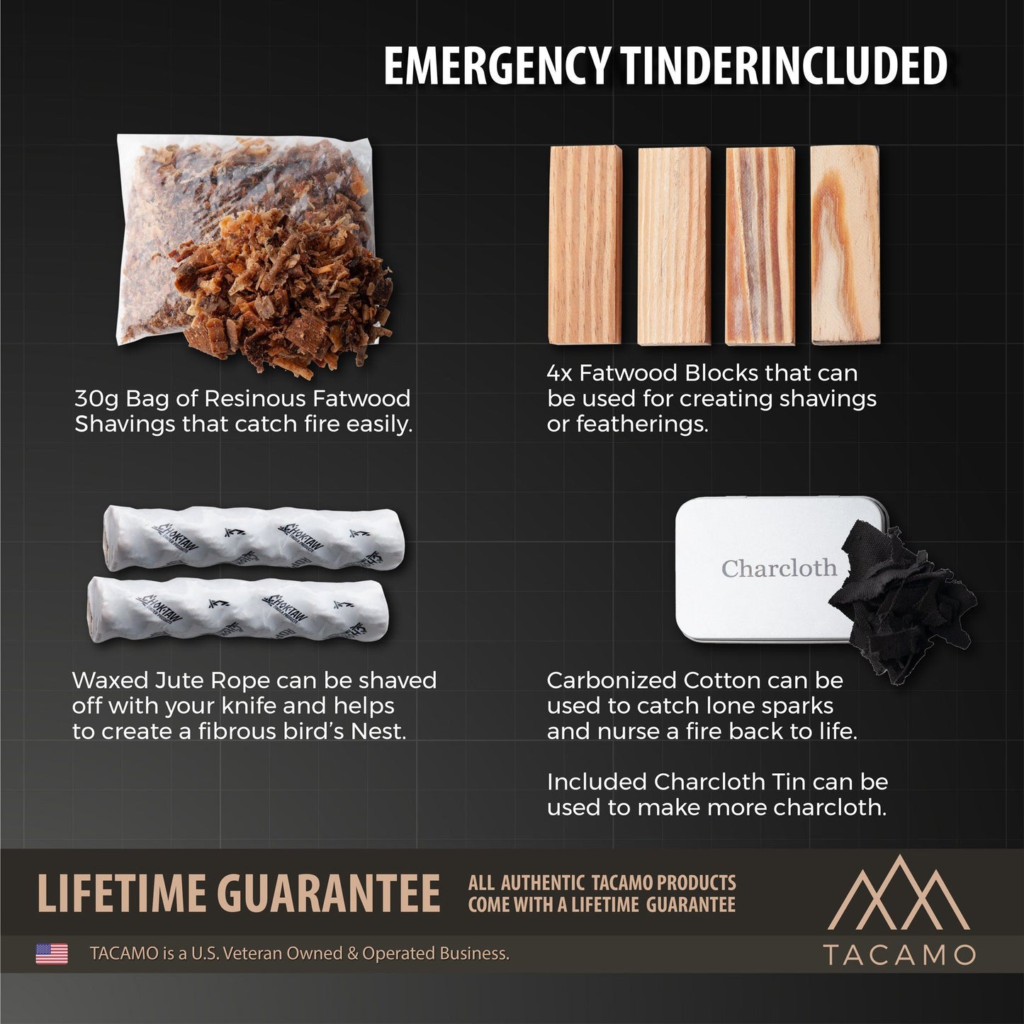 TACAMO™ FireKit | Mission-Ready Emergency Survival Gear