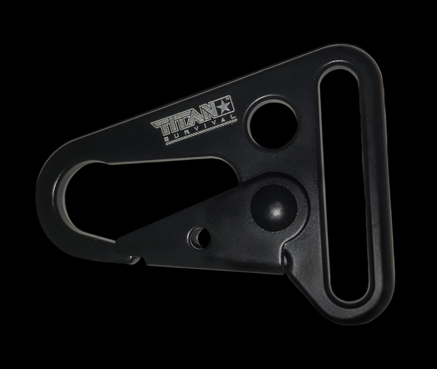 HK-Style Tactical Snap Hooks | 5-Pack Utility Attachment Clips