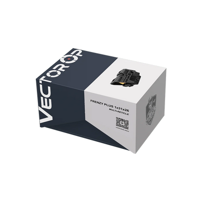 Frenzy Plus 1x31x26 Red Dot Sight Multi-Reticle - Vector Optics US Online Store