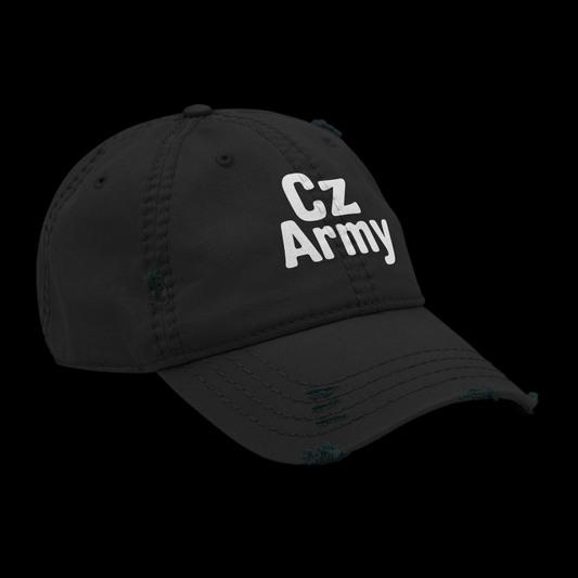 CzArmy™ Distressed Tactical Hat | Urban Comfort Edition
