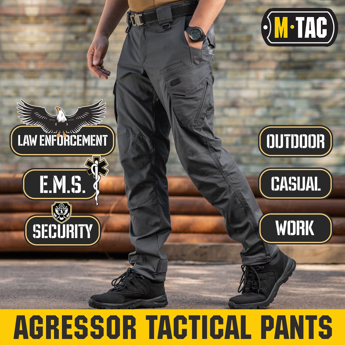 M-Tac Tactical Pants | Aggressor Gen.II Flex