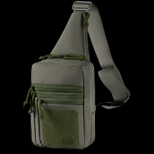M-Tac Tactical Shoulder Chest Pack | Sling Bag with Loop Panel