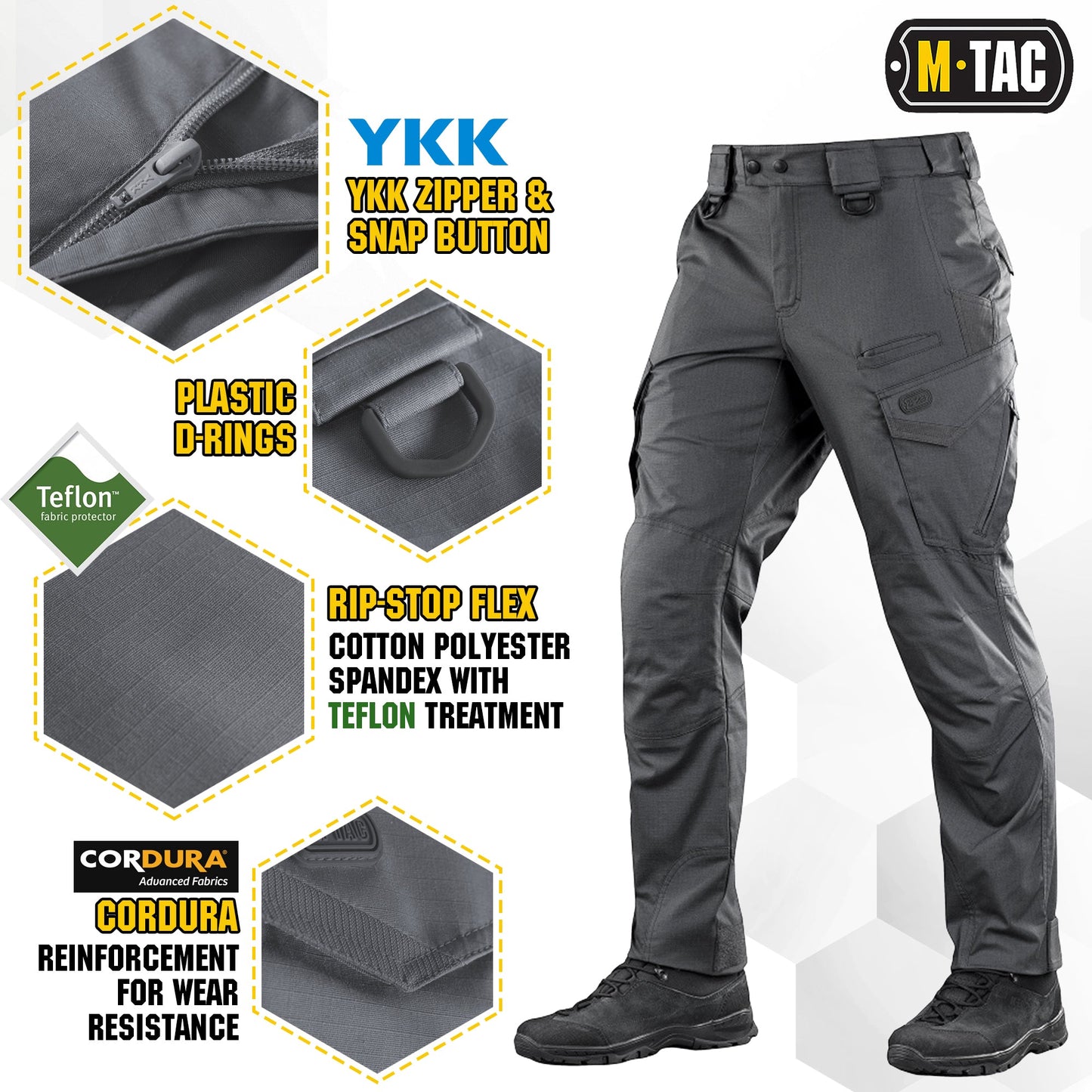 M-Tac Tactical Pants | Aggressor Gen.II Flex