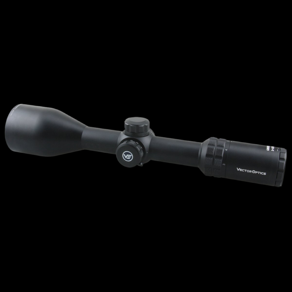 Grizzly 3–12x56 Pro Fiber | Long Range Tactical Riflescope