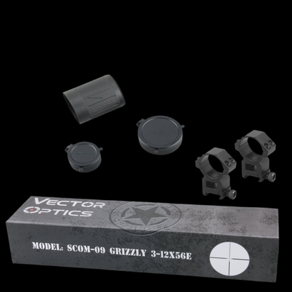 Grizzly 3–12x56 Pro Fiber | Long Range Tactical Riflescope