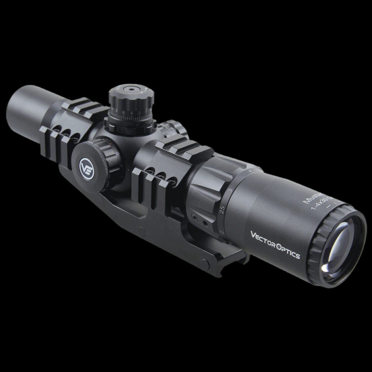 Mustang 1–4×30 SFP LPVO | Close-Combat Optic