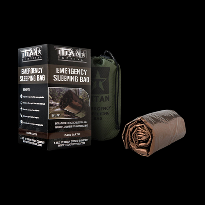 TITAN® Emergency Sleeping Bag | NASA-Grade Survival Bivvy
