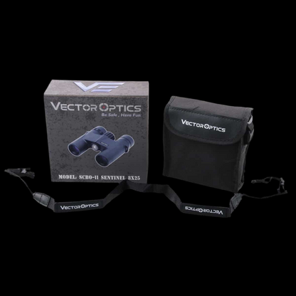 Sentinel 8×25 Compact Binoculars | Waterproof & Lightweight