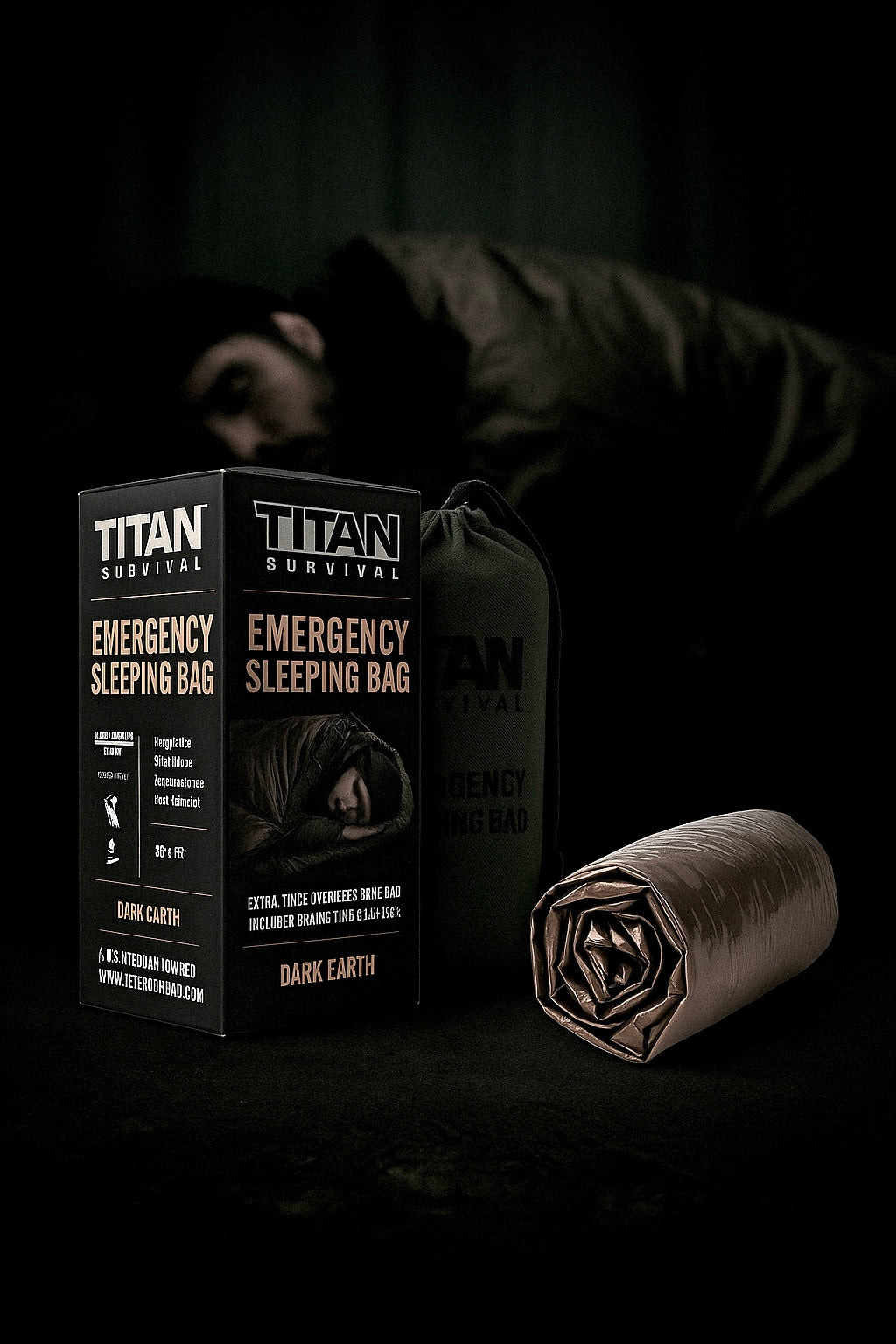 TITAN® Emergency Sleeping Bag | NASA-Grade Survival Bivvy