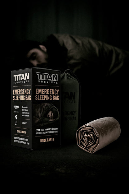 TITAN® Emergency Sleeping Bag | NASA-Grade Survival Bivvy