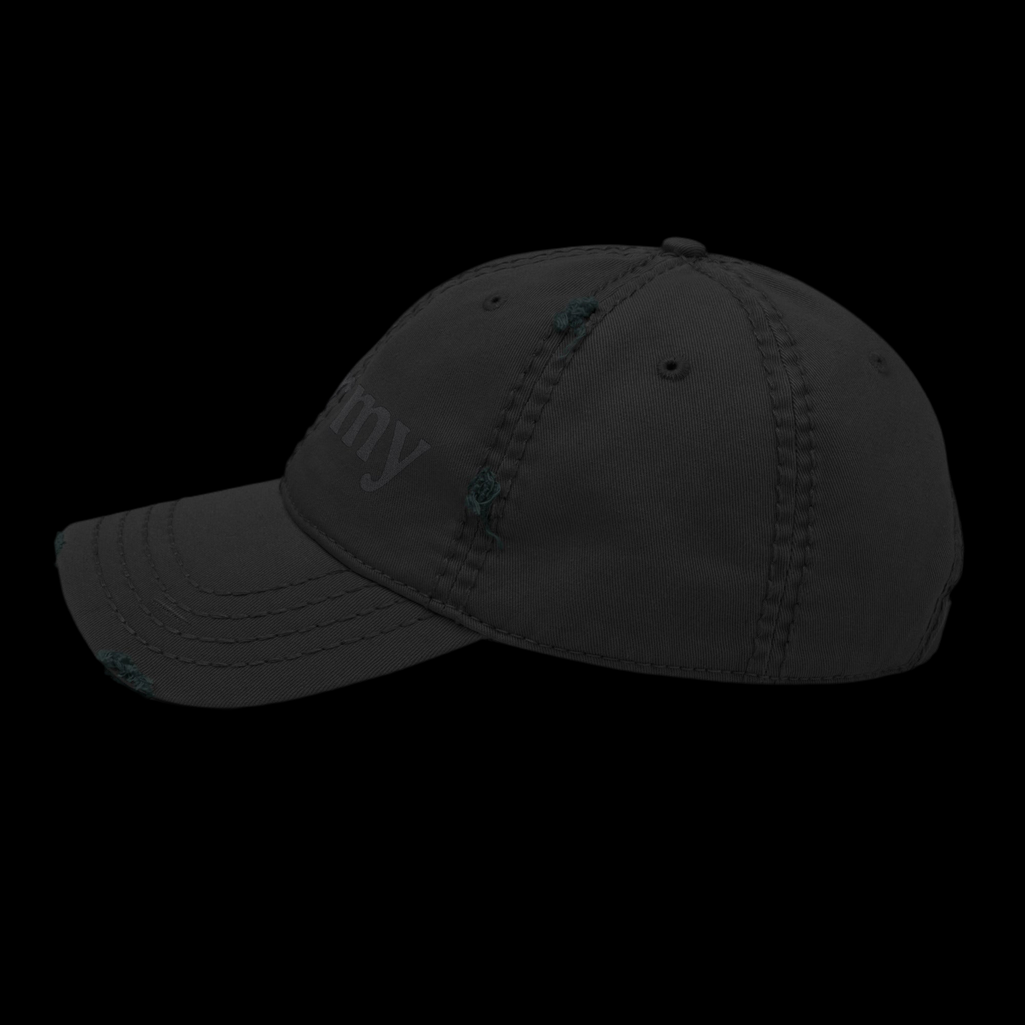 CzArmy™ Distressed Tactical Hat | Dark Edition