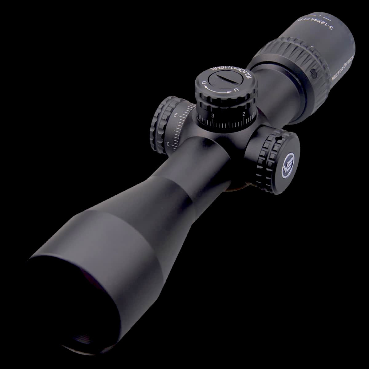 Veyron 3–12x44 FFP | Ultra Short Tactical Riflescope