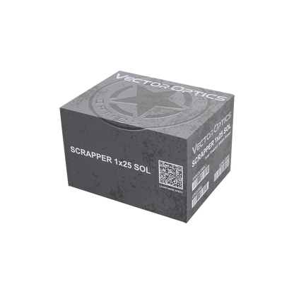 Scrapper 1x25 Solar Power Multi Reticle - Vector Optics Online Store