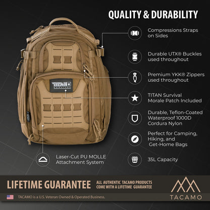 GH35 | 35L Tactical Backpack | Built to Move