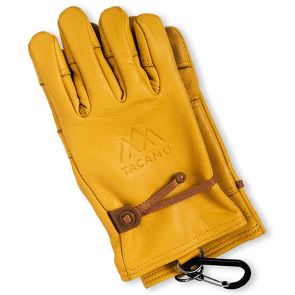 TACAMO® Leather Work Gloves | 100% Cowhide Utility Gloves