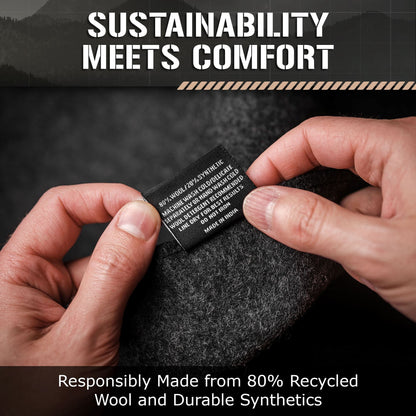 TACAMO® Military-Style Wool Blanket | 80% Recycled Wool | Tactical Thermal Gear